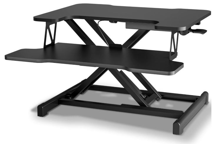 bontec adjustable standing desk converter