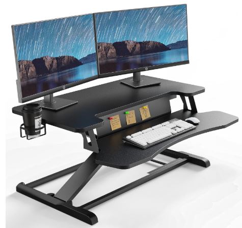 putorsen value standing desk converter